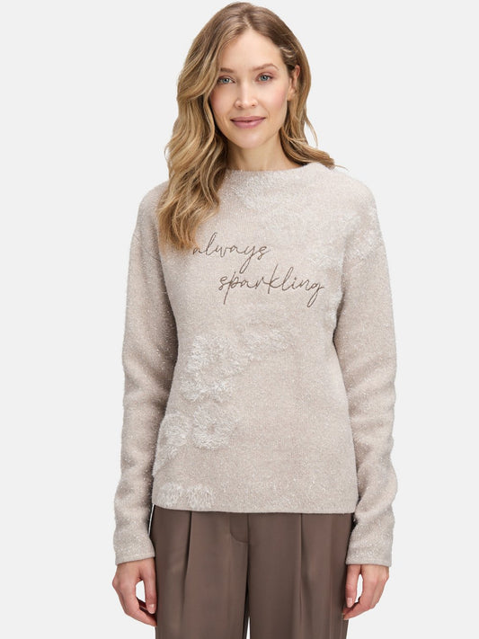 Betty Barclay Strickpullover Damen Polyamid gemustert