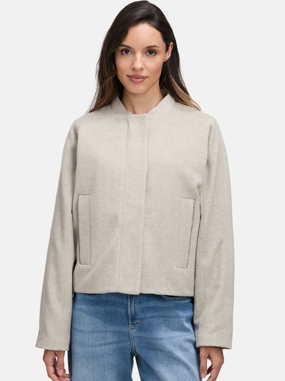 Cartoon Bomberjacke Damen