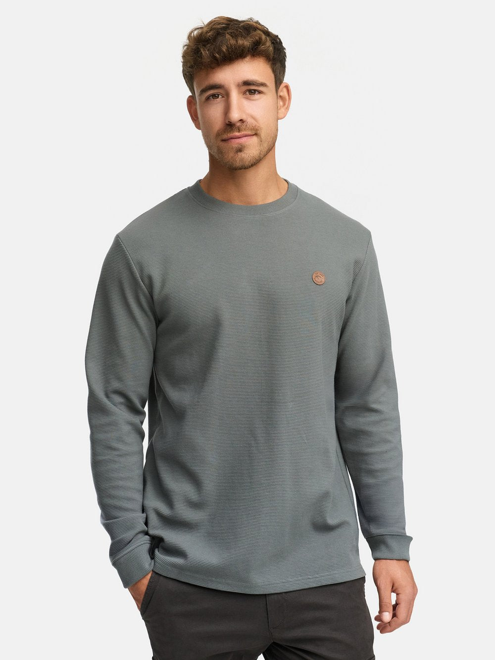 Indicode Strickpullover Herren Baumwolle