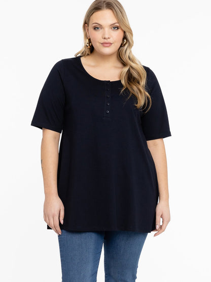 YOEK Tunika Damen Baumwolle