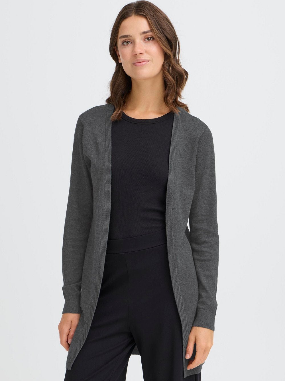 OXMO Strickjacke Damen Viskose