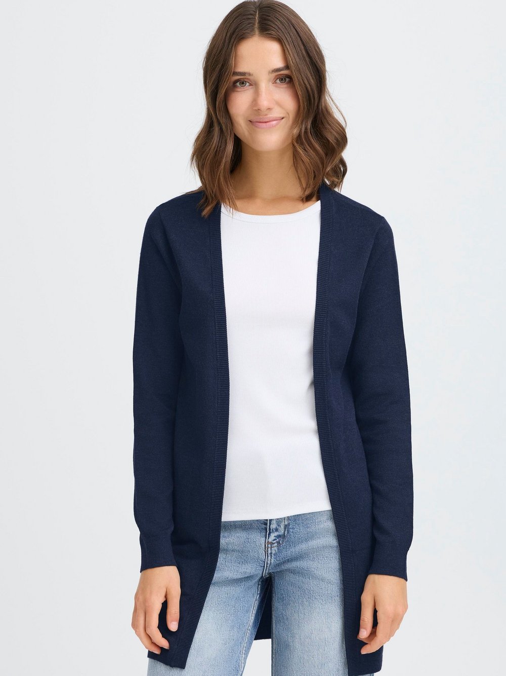 OXMO Strickjacke Damen Viskose
