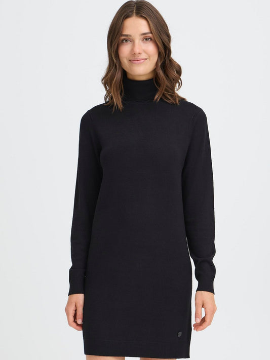 OXMO Strickkleid Damen Viskose