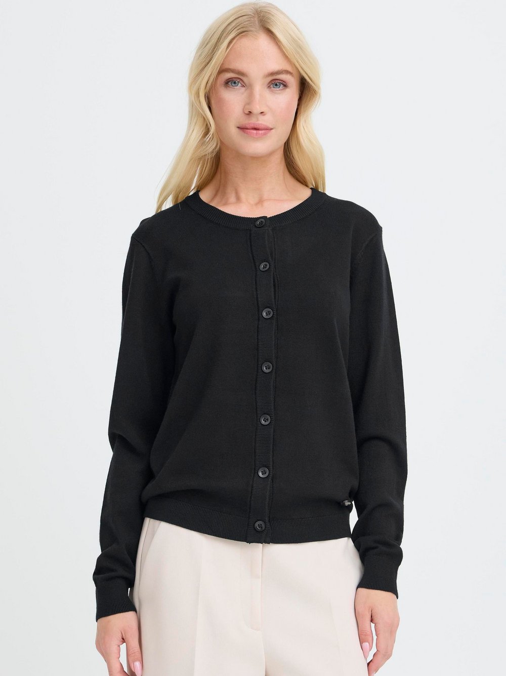 OXMO Strickjacke Damen Viskose