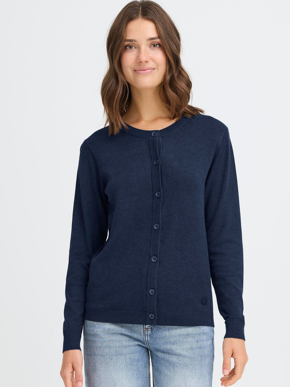 OXMO Strickjacke Damen Viskose
