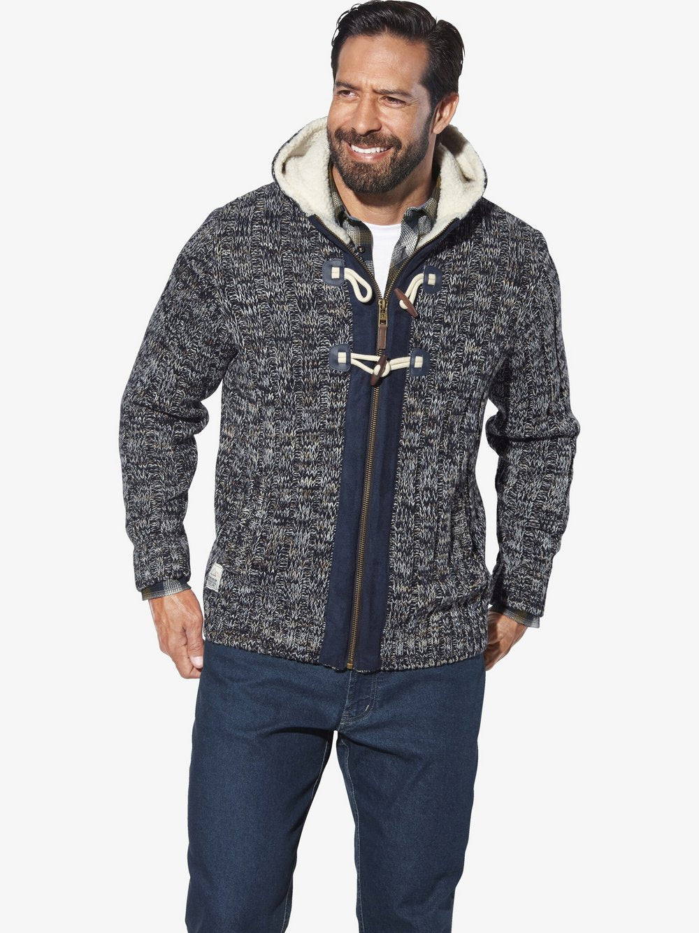 Jan Vanderstorm Steppjacke Herren Polyamid