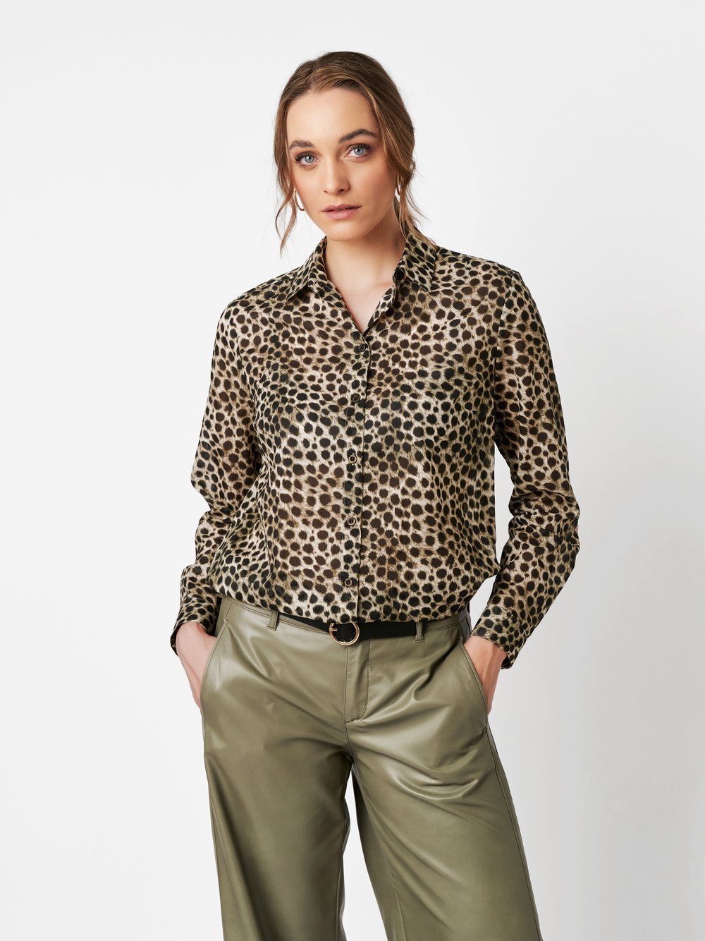 TONI Bluse Damen Baumwolle bedruckt