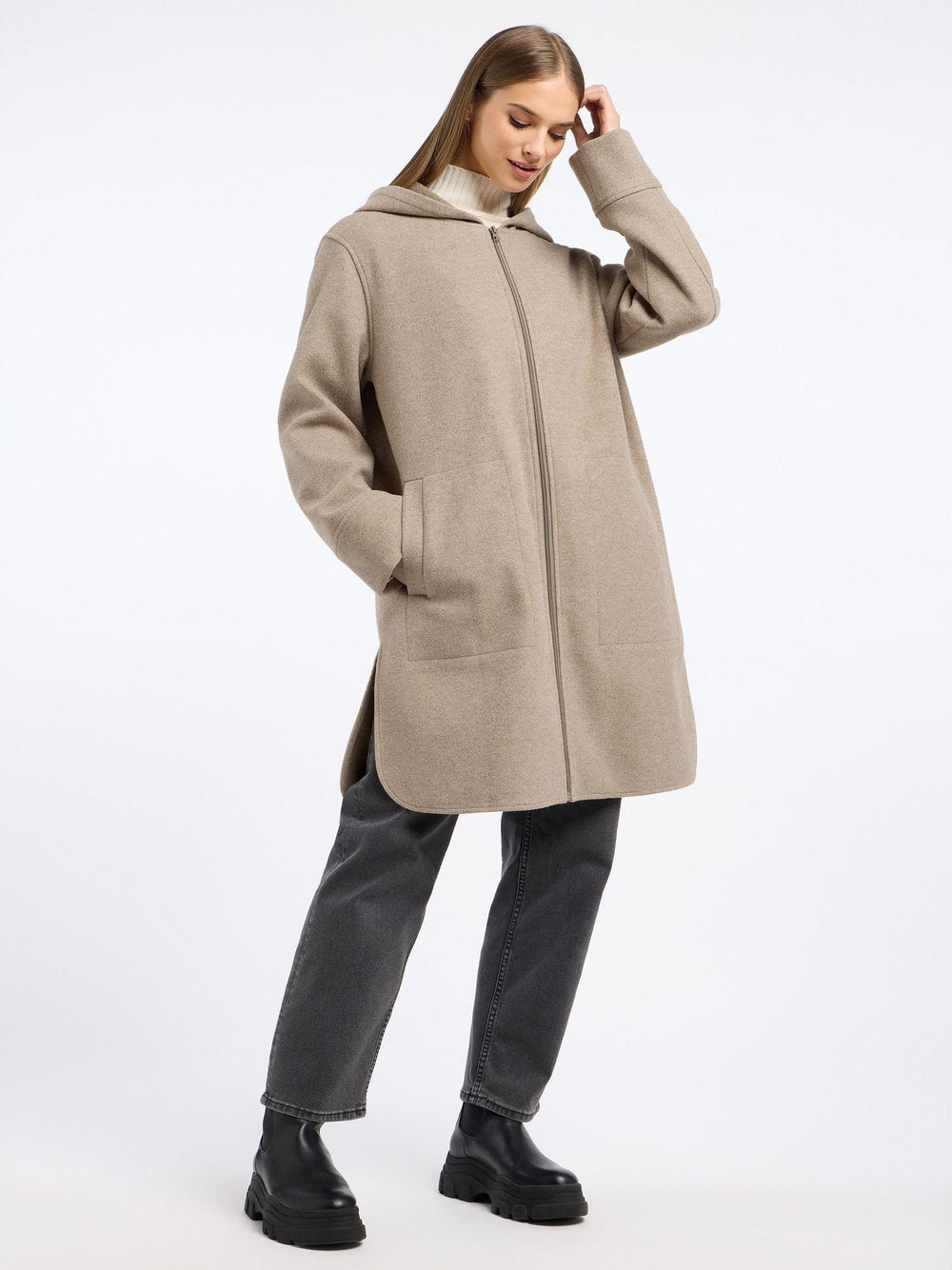 Frieda & Freddies Wollmantel Damen