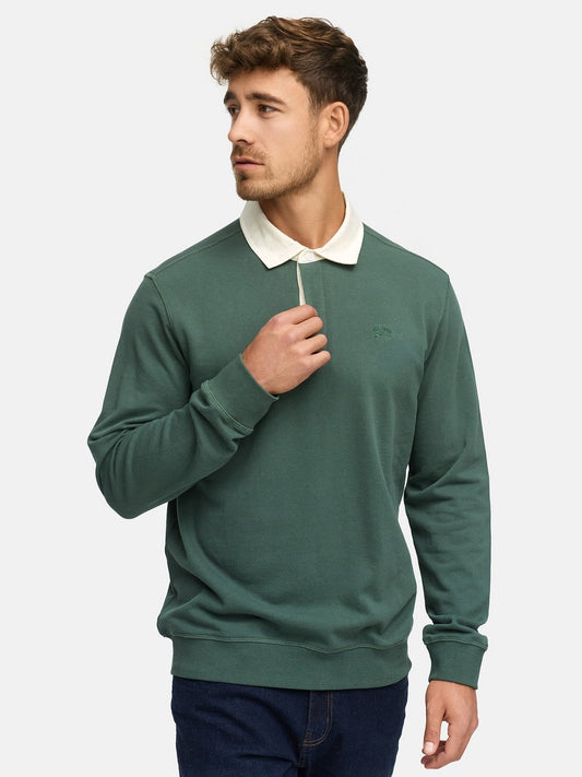 Indicode Sweatshirt Herren Baumwolle bedruckt