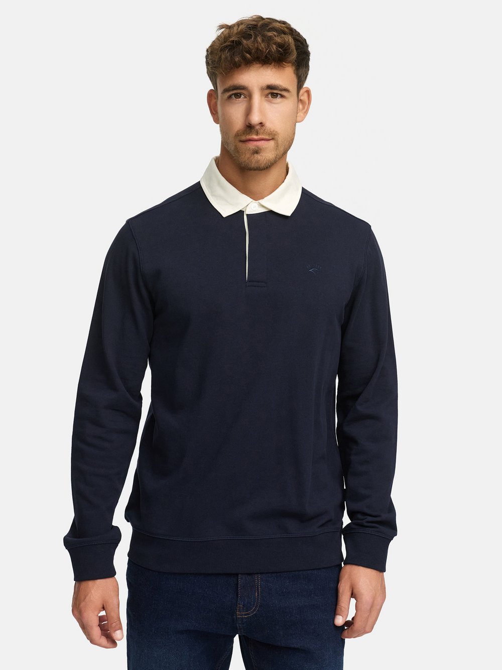 Indicode Sweatshirt Herren Baumwolle bedruckt