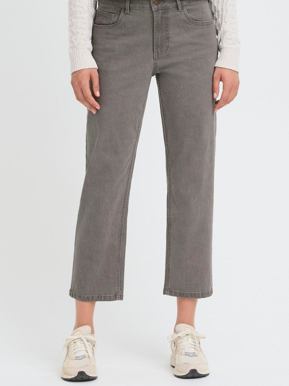 OXMO Mom-Jeans Damen Baumwolle