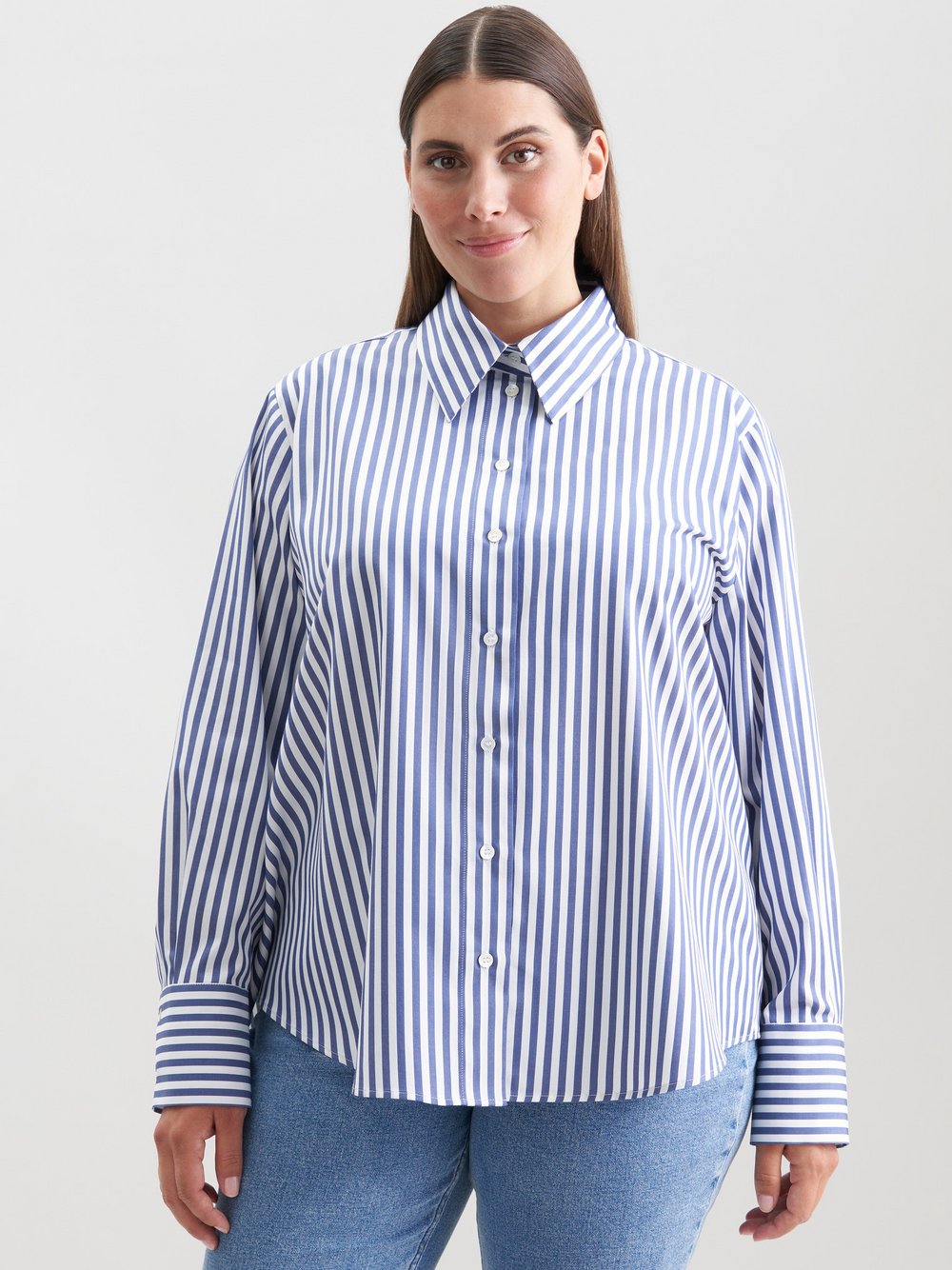 Seidensticker Hemdbluse Damen Baumwolle