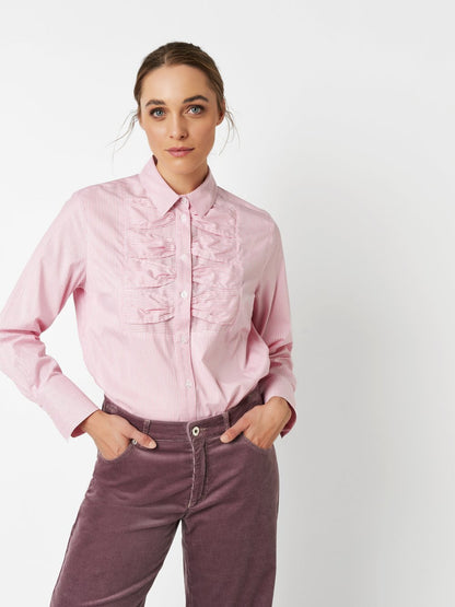 TONI Bluse Damen Baumwolle gestreift