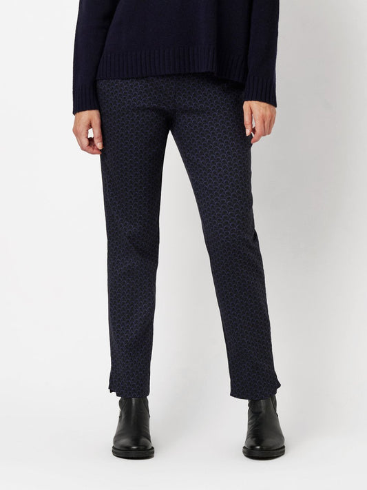 TONI Hose Damen Baumwolle gepunktet