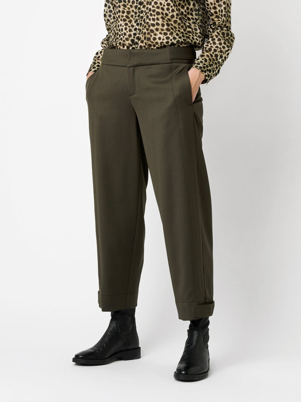 TONI Hose Damen Wolle gemustert