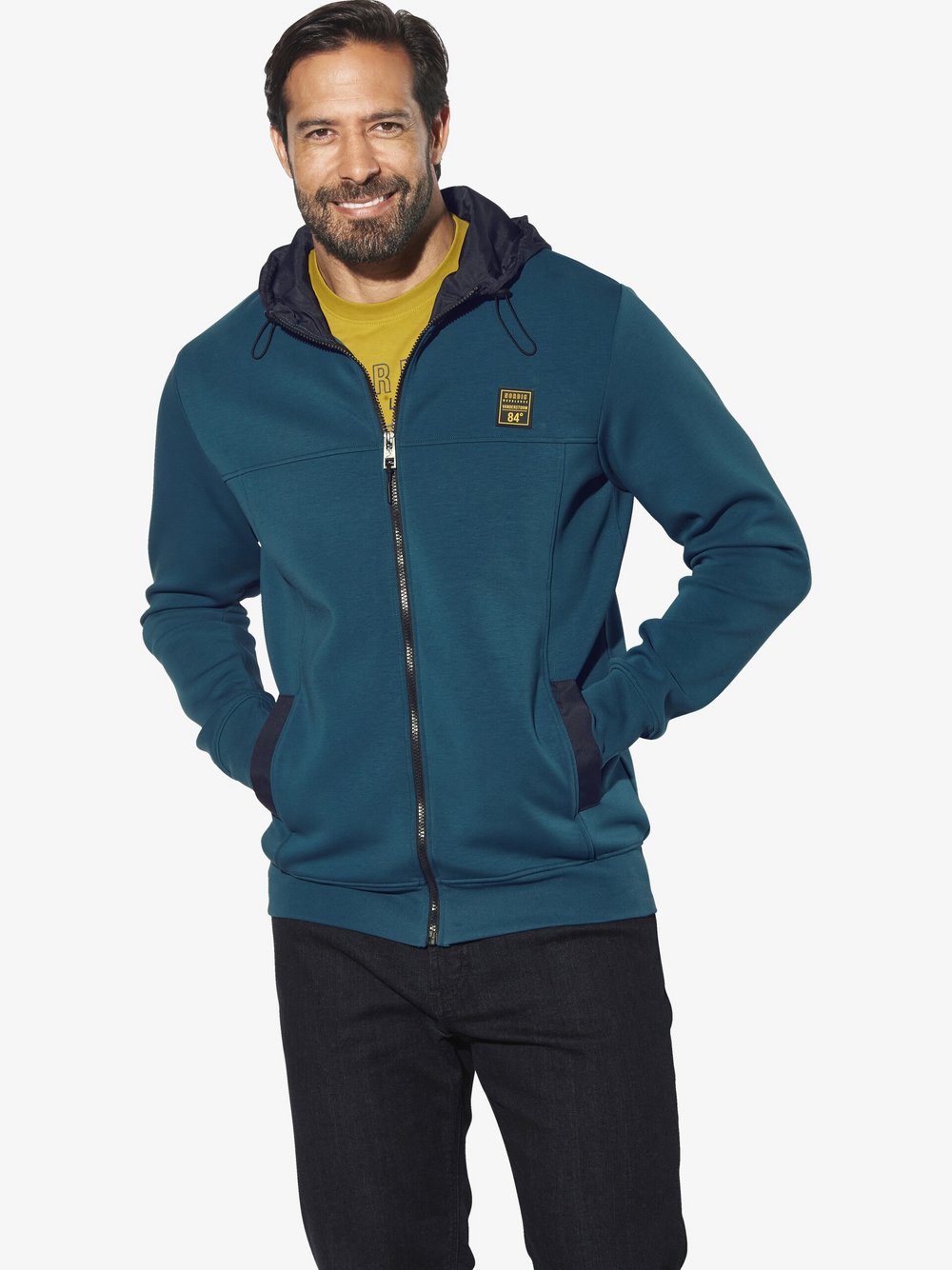 Jan Vanderstorm Steppjacke Herren Polyamid