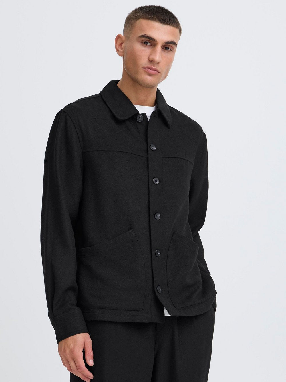 Solid Hemdjacke Herren