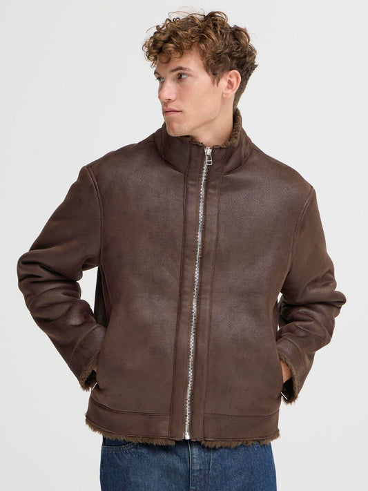 CASUAL FRIDAY Kunstlederjacke Herren