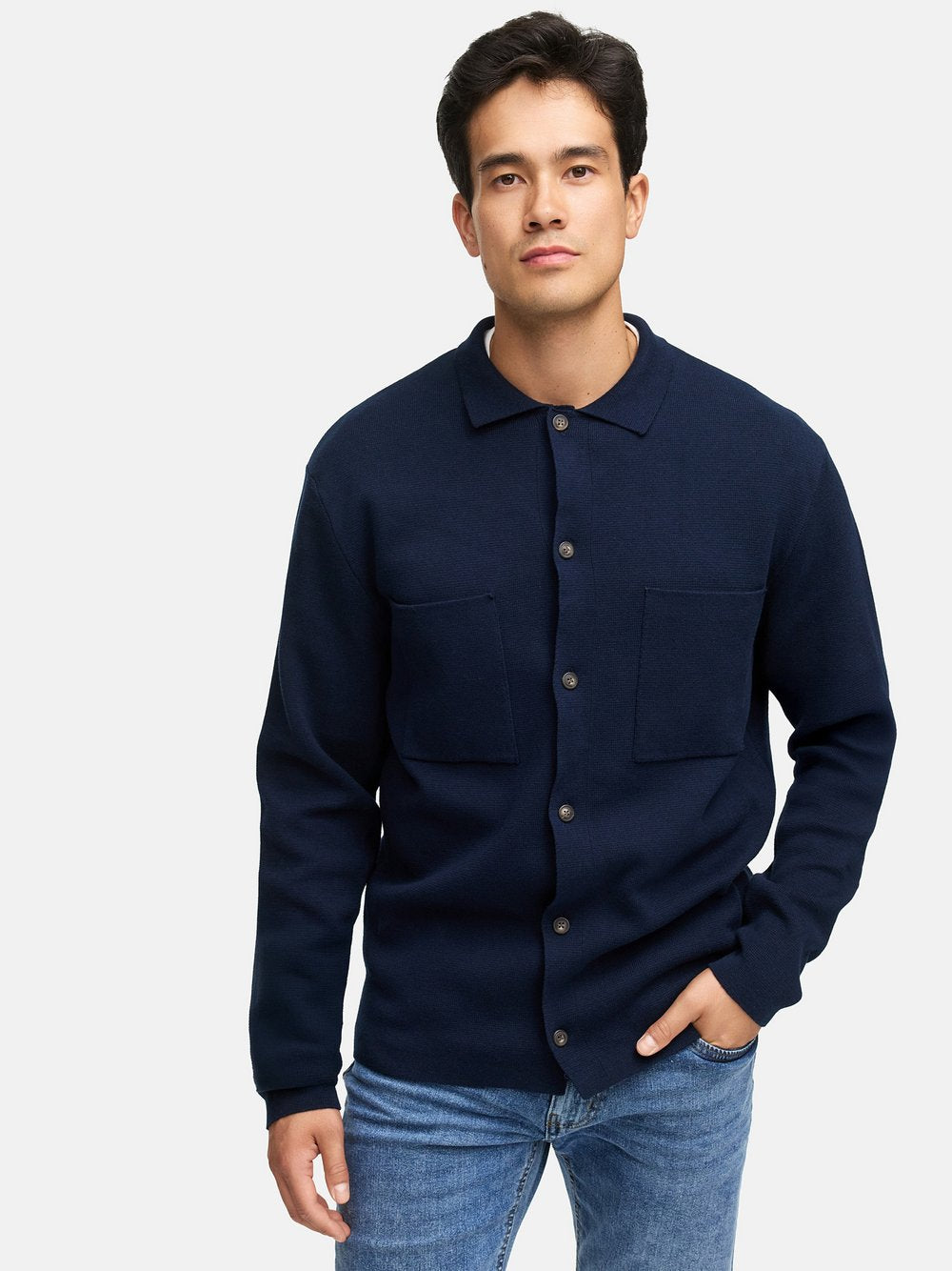 Indicode Strickjacke Herren Baumwolle