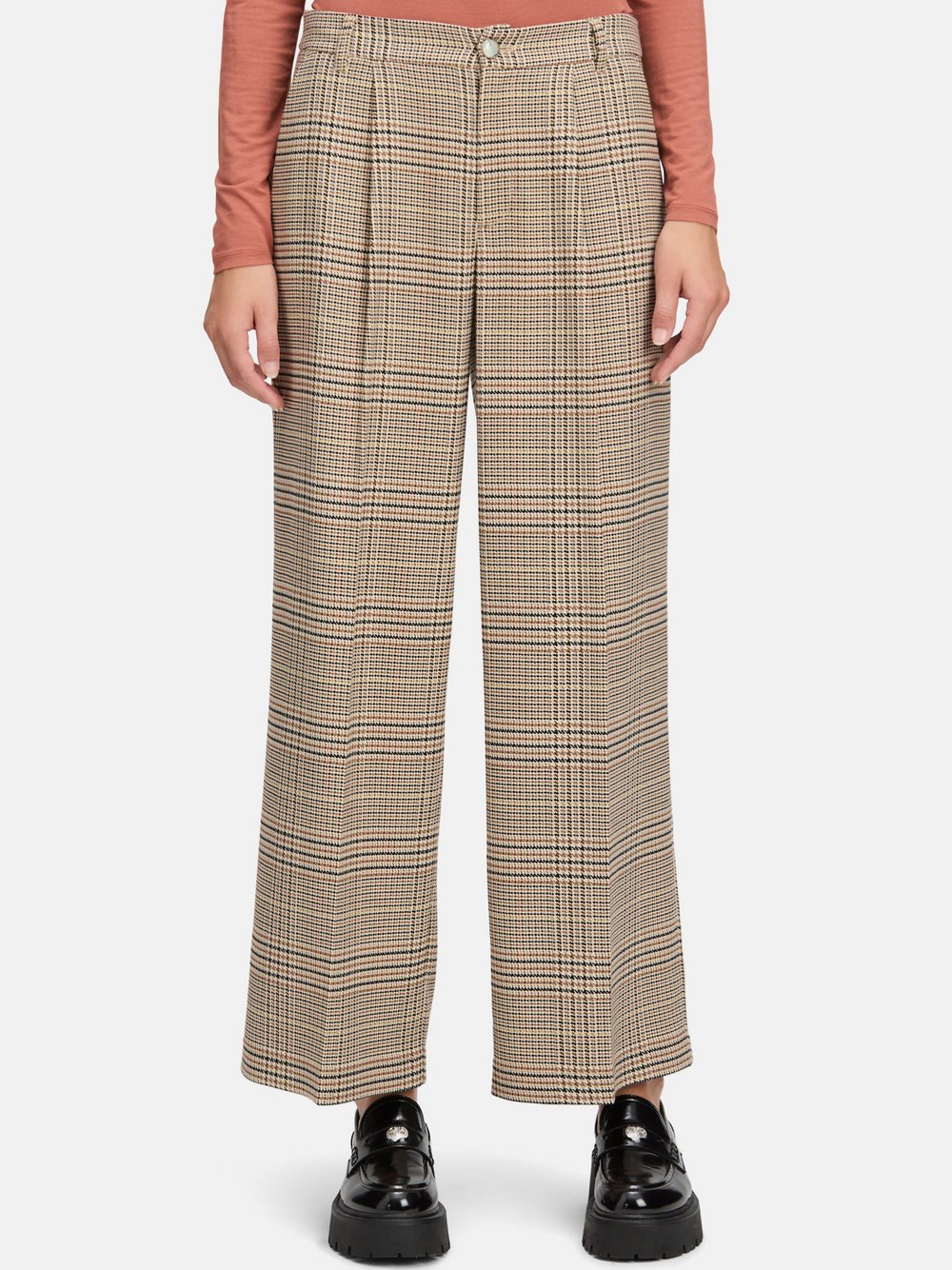 Cartoon Karo-Hose Damen kariert