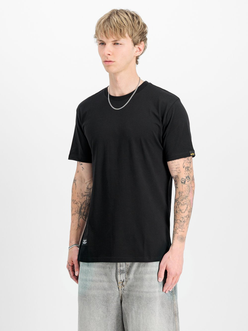 Alpha Industries T-Shirt Herren Baumwolle bedruckt