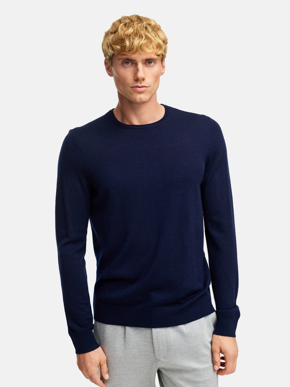 Kronstadt Strickpullover Herren Merino