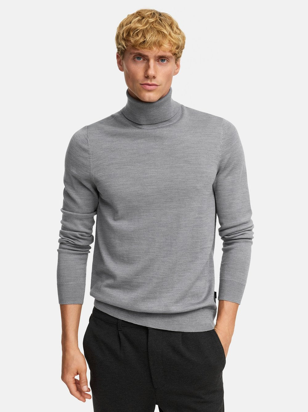 Kronstadt Rollkragenpullover- KSJohannes merino roll neck knit Herren Merino