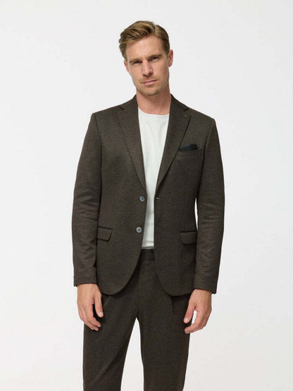 Zuitable Baukasten-Sakko -DiNick Herren Slim Fit Jersey