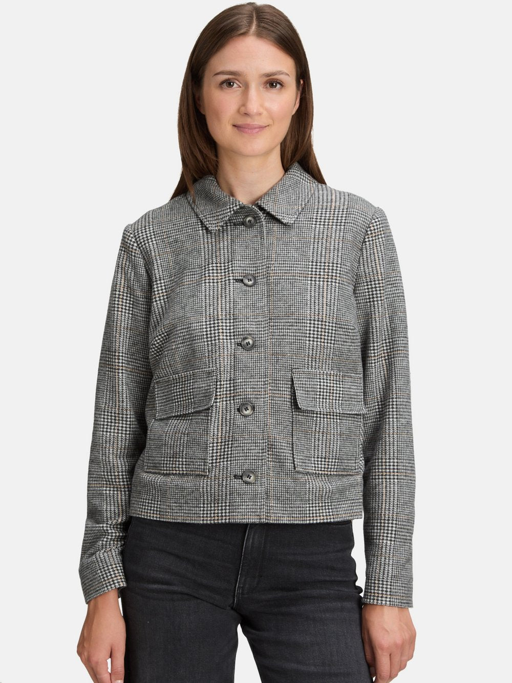 Betty & Co Casual-Jacke Damen kariert