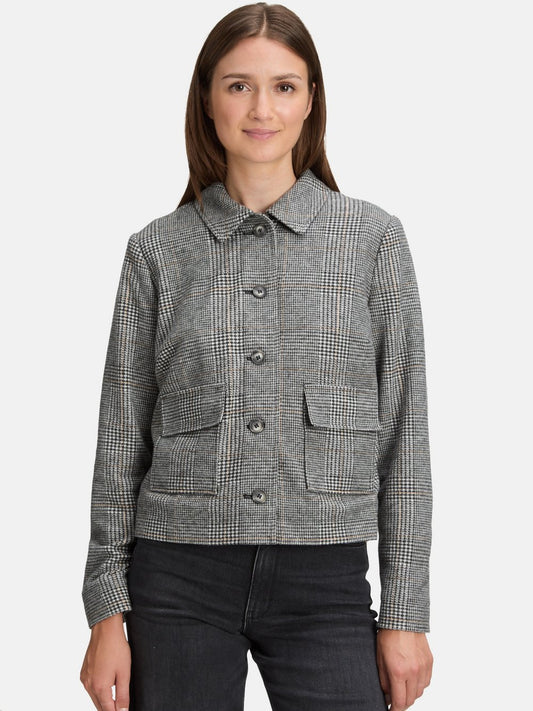 Betty & Co Casual-Jacke Damen kariert