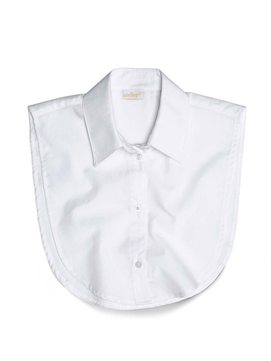 Goldner Blusenkragen Damen Baumwolle