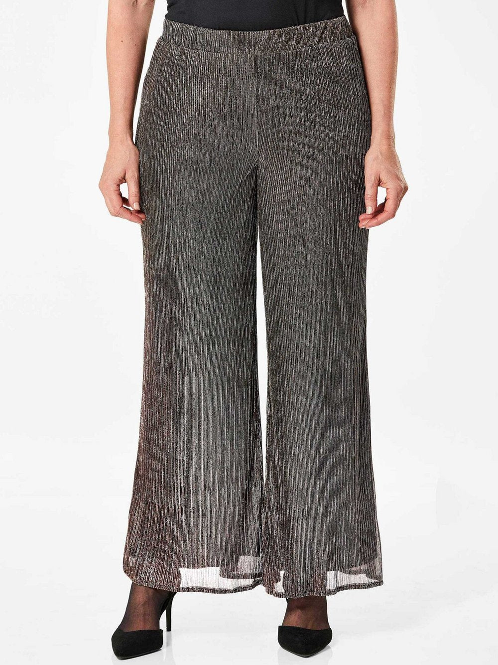 Goldner Palazzohose Damen