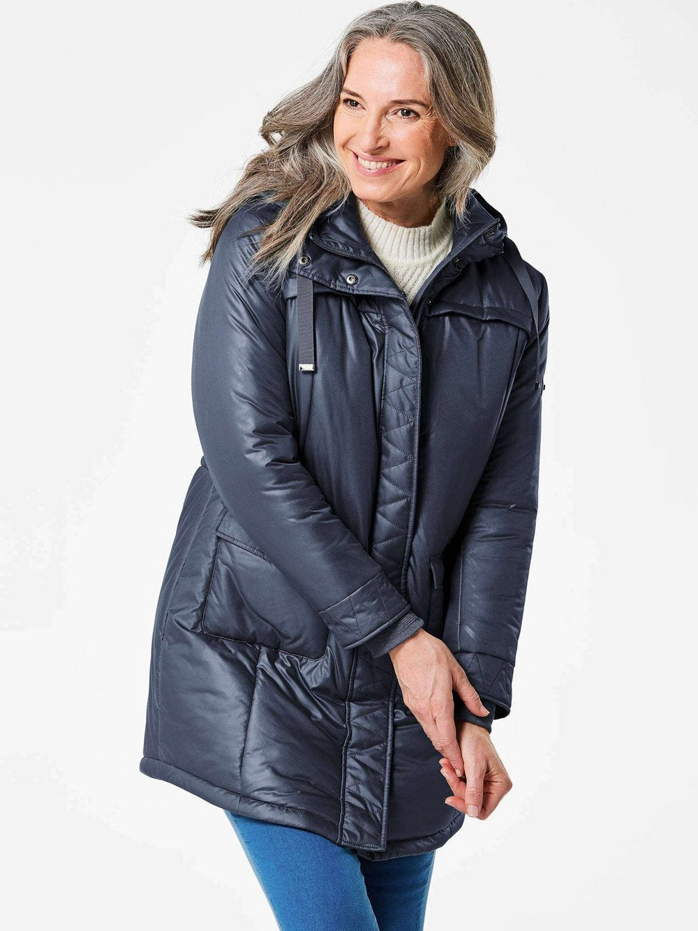 Goldner Anorak Damen