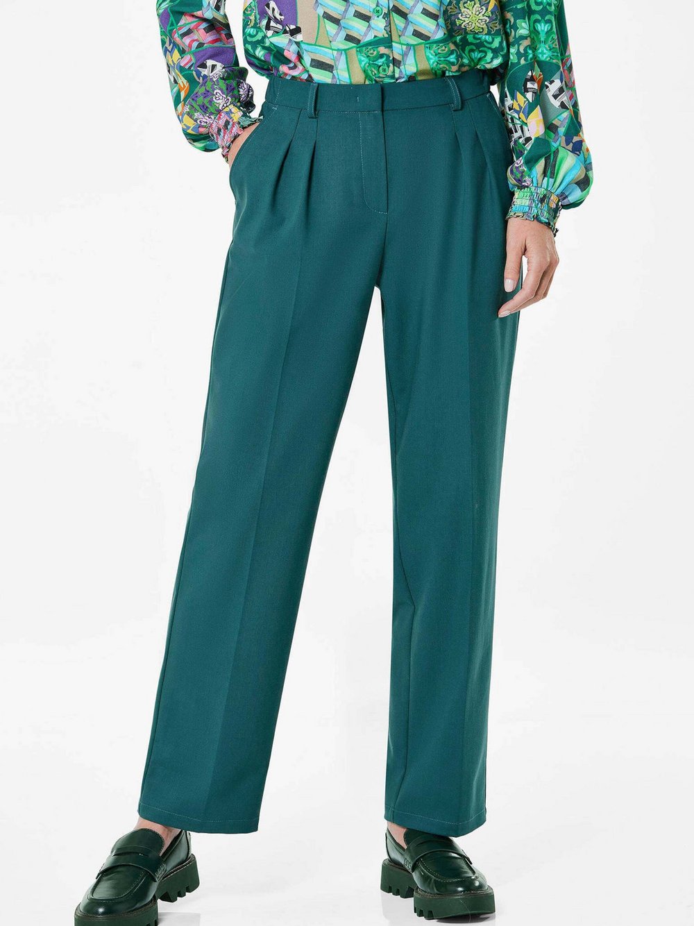 Goldner Chinohose Damen