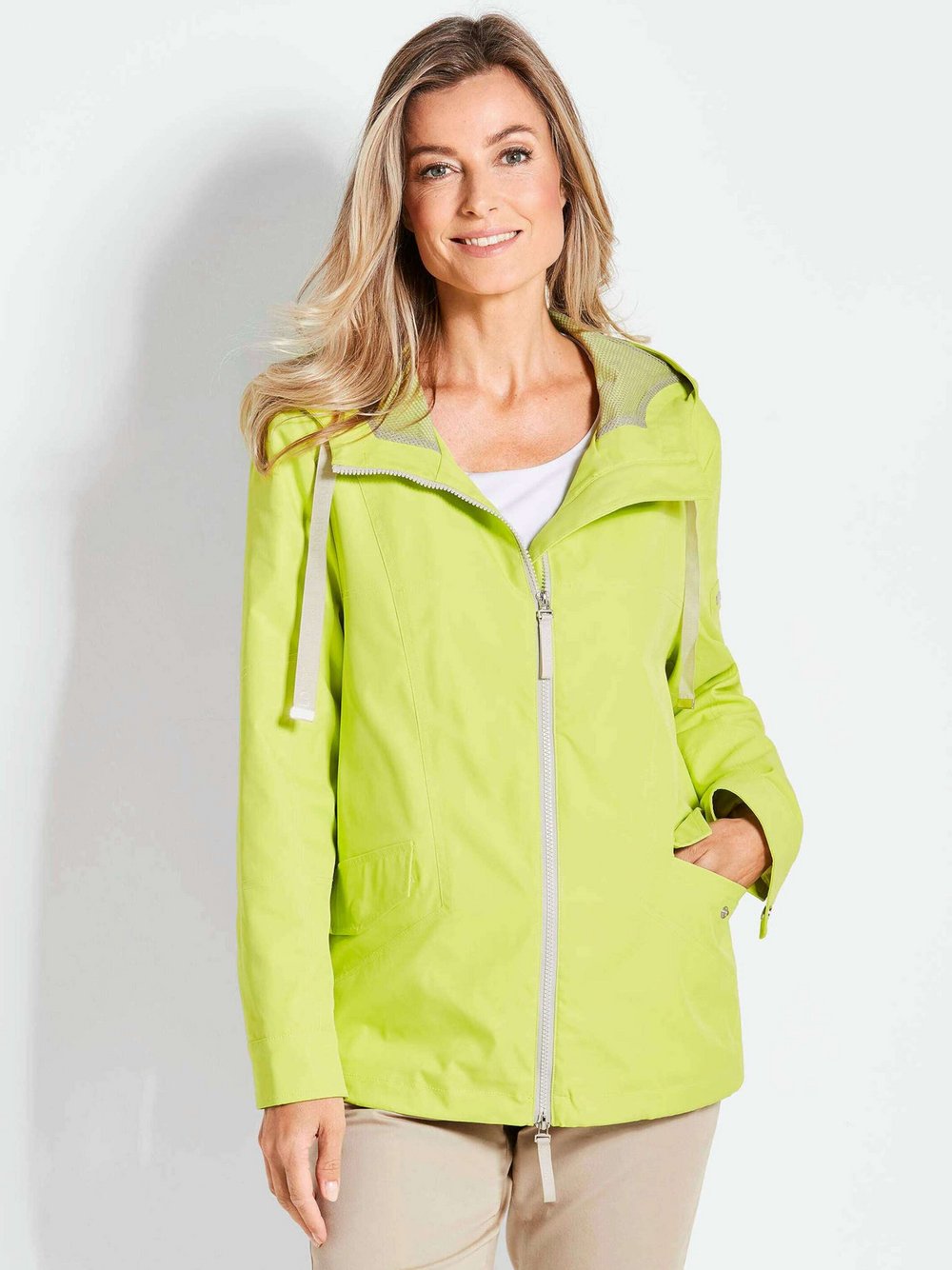 Goldner Parkajacke Damen