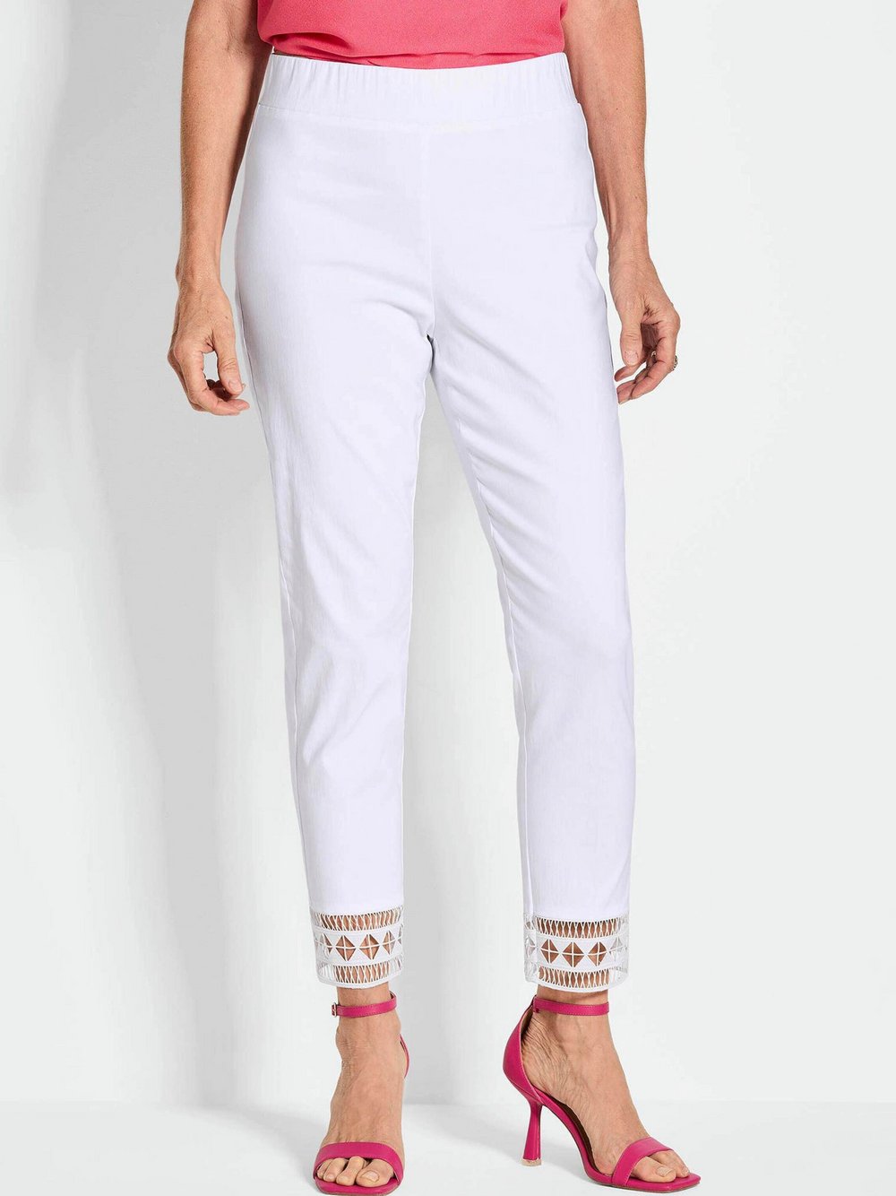 Goldner Schlupfhose Damen Polyamid