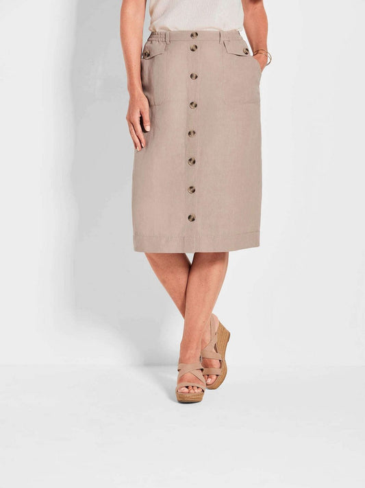 Goldner Rock Damen Baumwolle