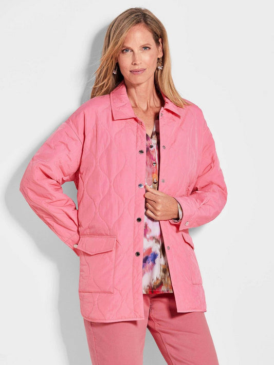 Goldner Hemdjacke Damen Polyamid