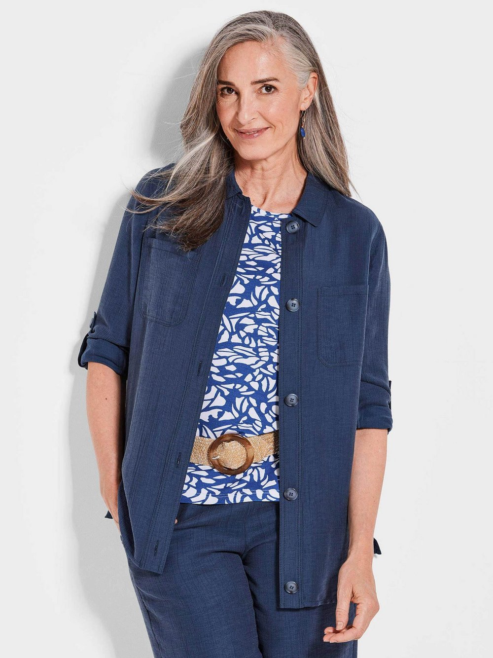 Goldner Jacke Damen Polyamid