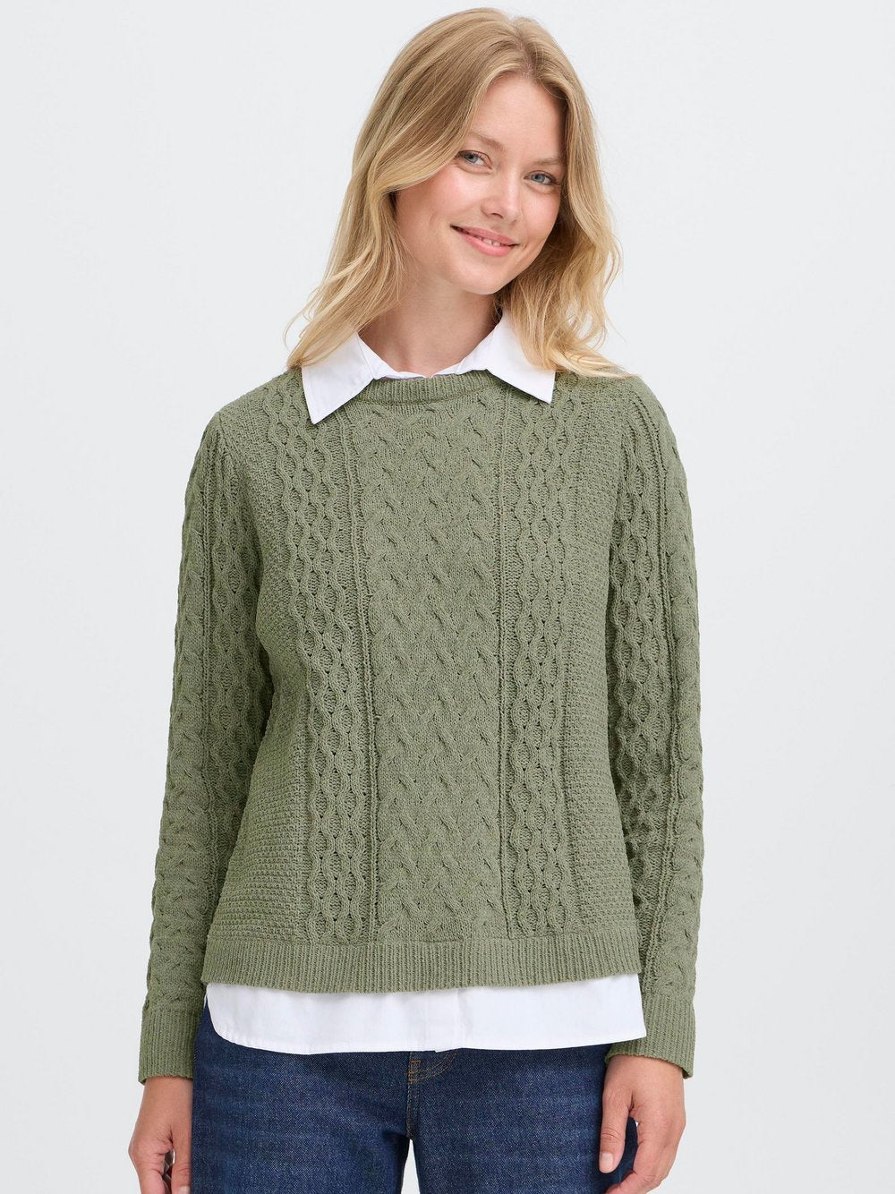 OXMO Strickpullover Damen