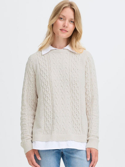 OXMO Strickpullover Damen