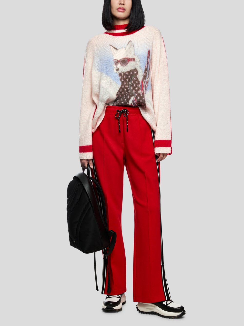 Marc Cain Pullover Damen Wolle bedruckt