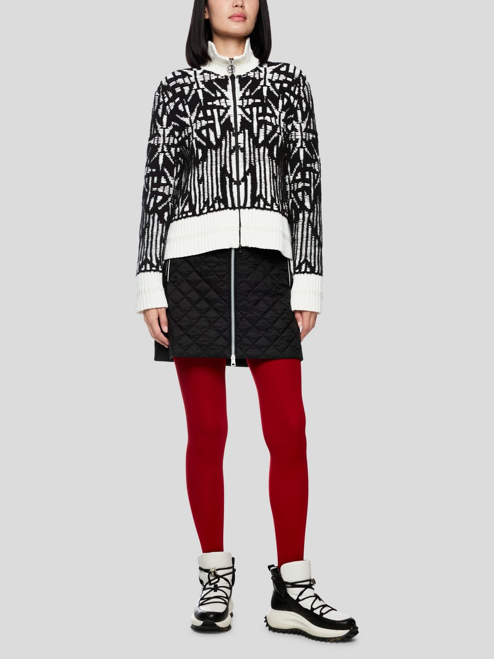 Marc Cain Cardigan Damen Baumwolle gemustert