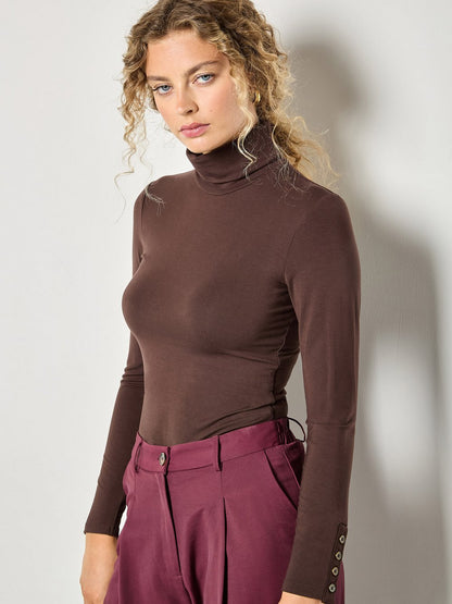 Apricot Bluse Damen Viskose
