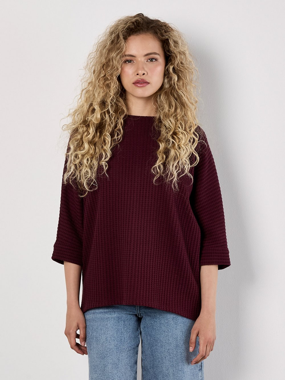 Apricot Pullover Damen Baumwolle
