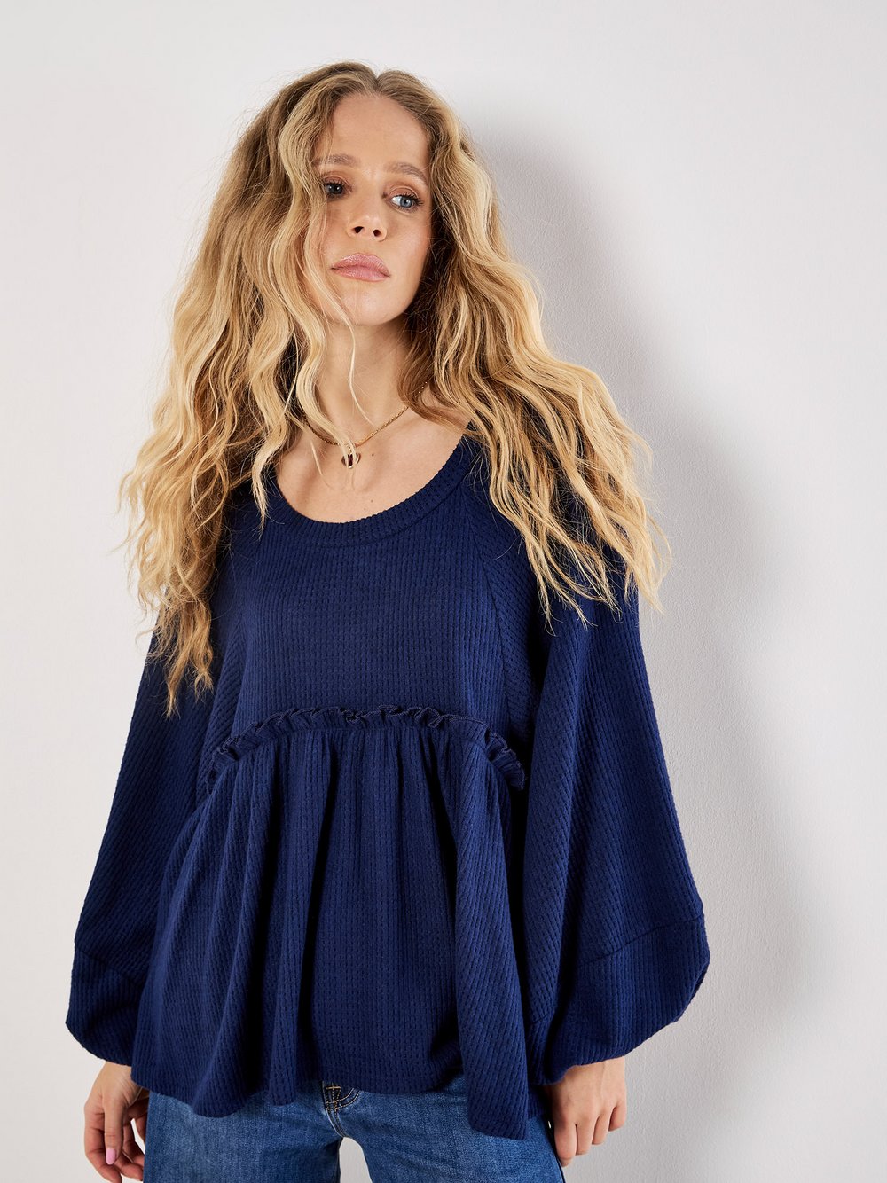 Apricot Bluse Damen Viskose