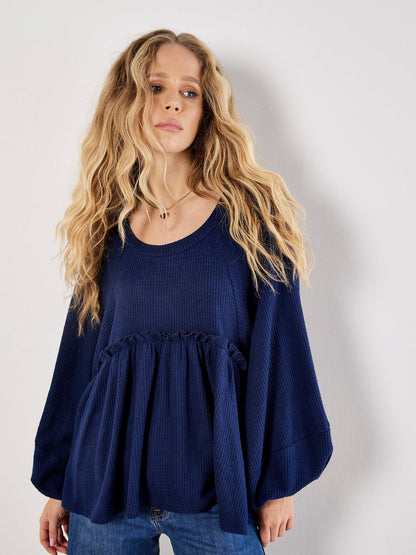 Apricot Bluse Damen Viskose