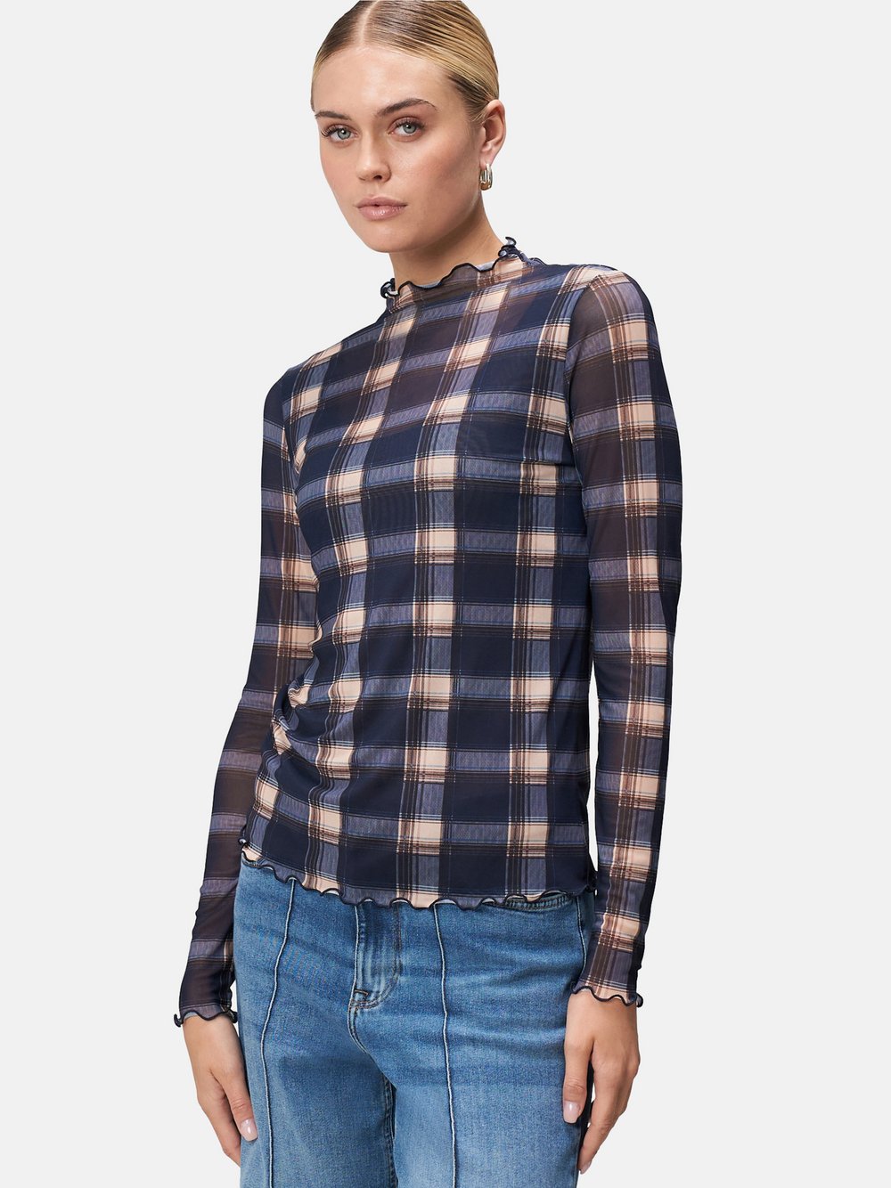 zero Leoshirt Damen gemustert