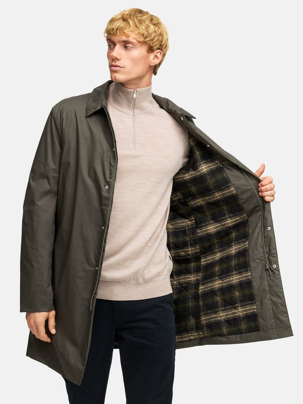 Kronstadt Mantel Herren Baumwolle