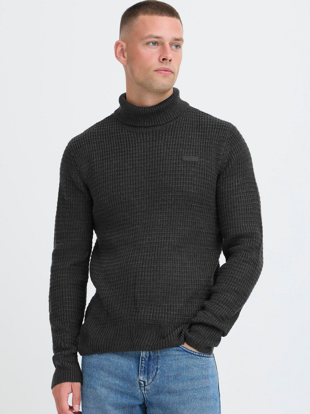 BLEND Rollkragenpullover Herren